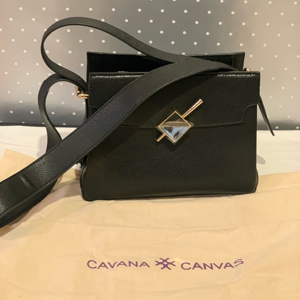 Cavana Canvas New York Mini Satchel